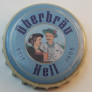 Kronkorken Oberbräu Deutschland 2022 2020er blau Oberbräu Hell seit 1605