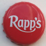 Kronkorken Rapps Deutschland 2025 2020er rot Rapp's