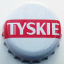 Kronkorken Tyskie Polen 2024 2020er weiß TYSKIE GRONIE