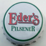 Kronkorken Eder Deutschland 1990 1990er weiß Eder`s Pilsener