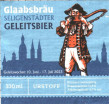 Labels Glaabsbräu Gleitsbier Germany Beer 02.2024