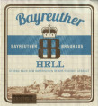 Labels Bayreuther Hell Germany Beer 10.2014