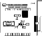 Kontroller NEC FD850MEX (CDXT003FD) ISA 8 Bit
